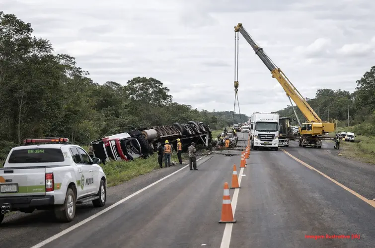 BR-364 terá interdição total em Itapuã do Oeste nesta sexta-feira