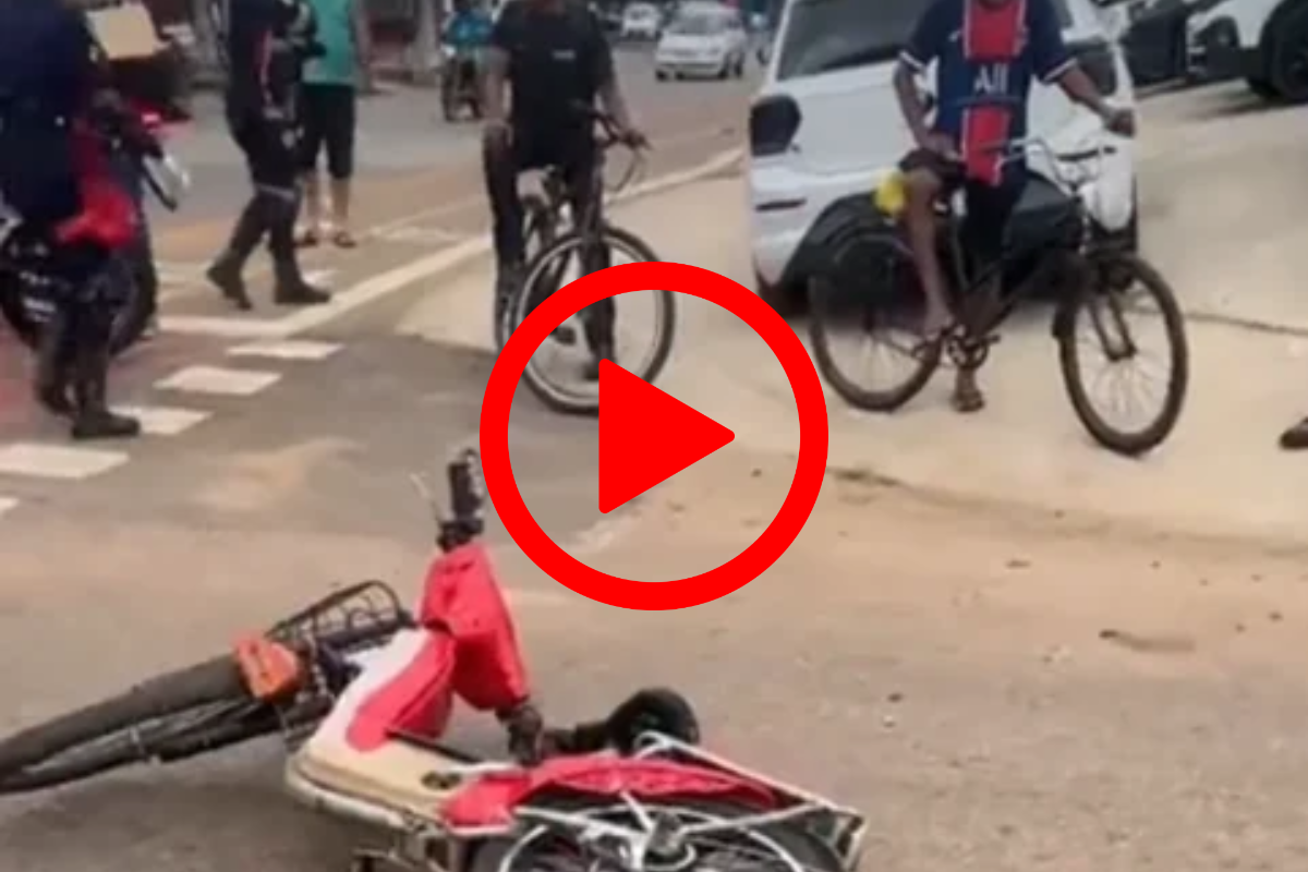 Dois acidentes com bicicletas elétricas são registrados na avenida Raimundo Cantuária