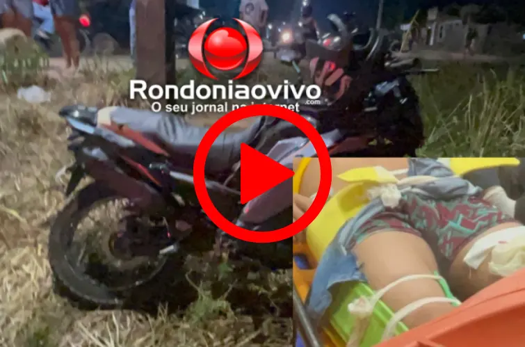 Motociclista fica em estado crítico após perder controle e atingir poste em Porto Velho