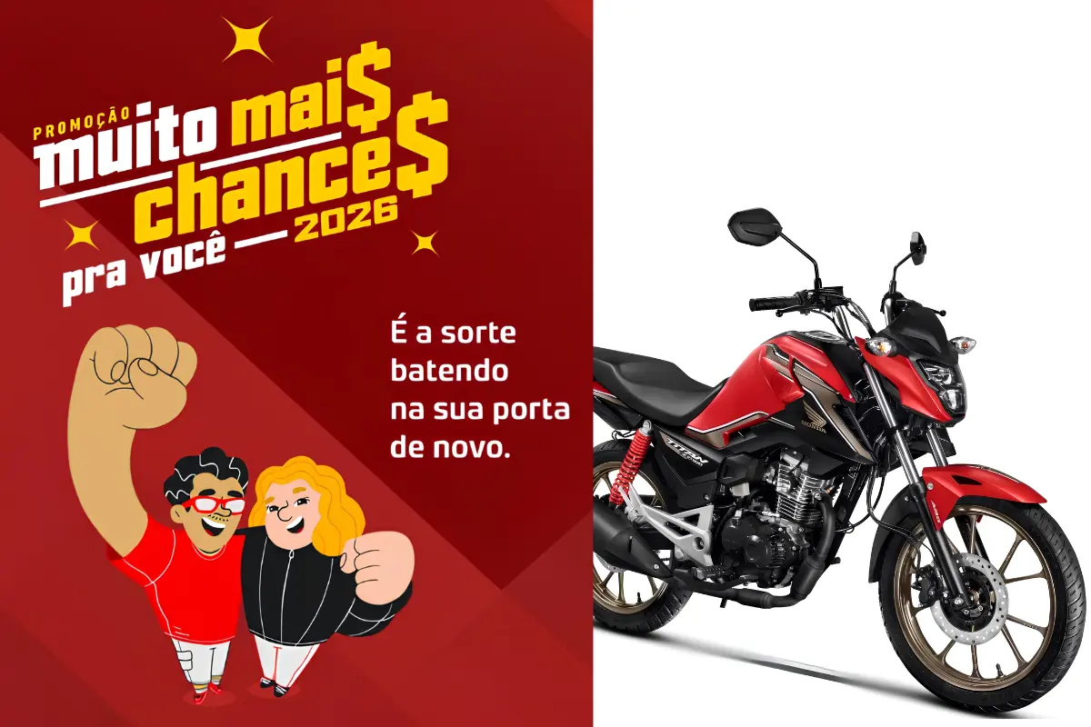 Consórcio Honda lança promoção com sorteios mensais de R$ 10 mil para clientes adimplentes