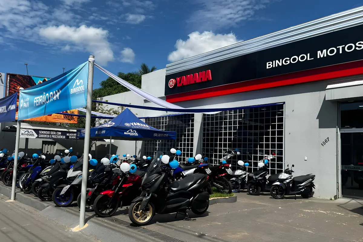 Feirão Bingool e Banco PAN oferece condições especiais para compra de motos Yamaha em Porto Velho