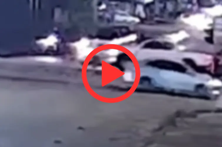 Vídeo mostra grave acidente após Gol invadir contramão em cruzamento de Porto Velho