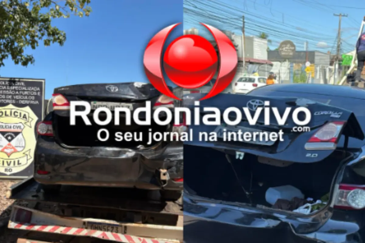 Polícia Civil recupera Corolla roubado durante festa rave em Porto Velho