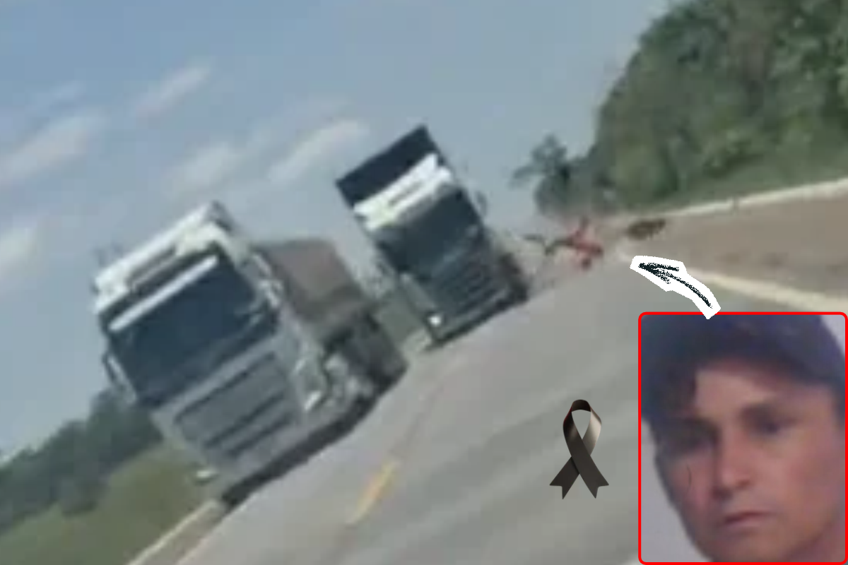 Motociclista que morreu em colisão com caminhão na BR-364 é identificado em Rondônia