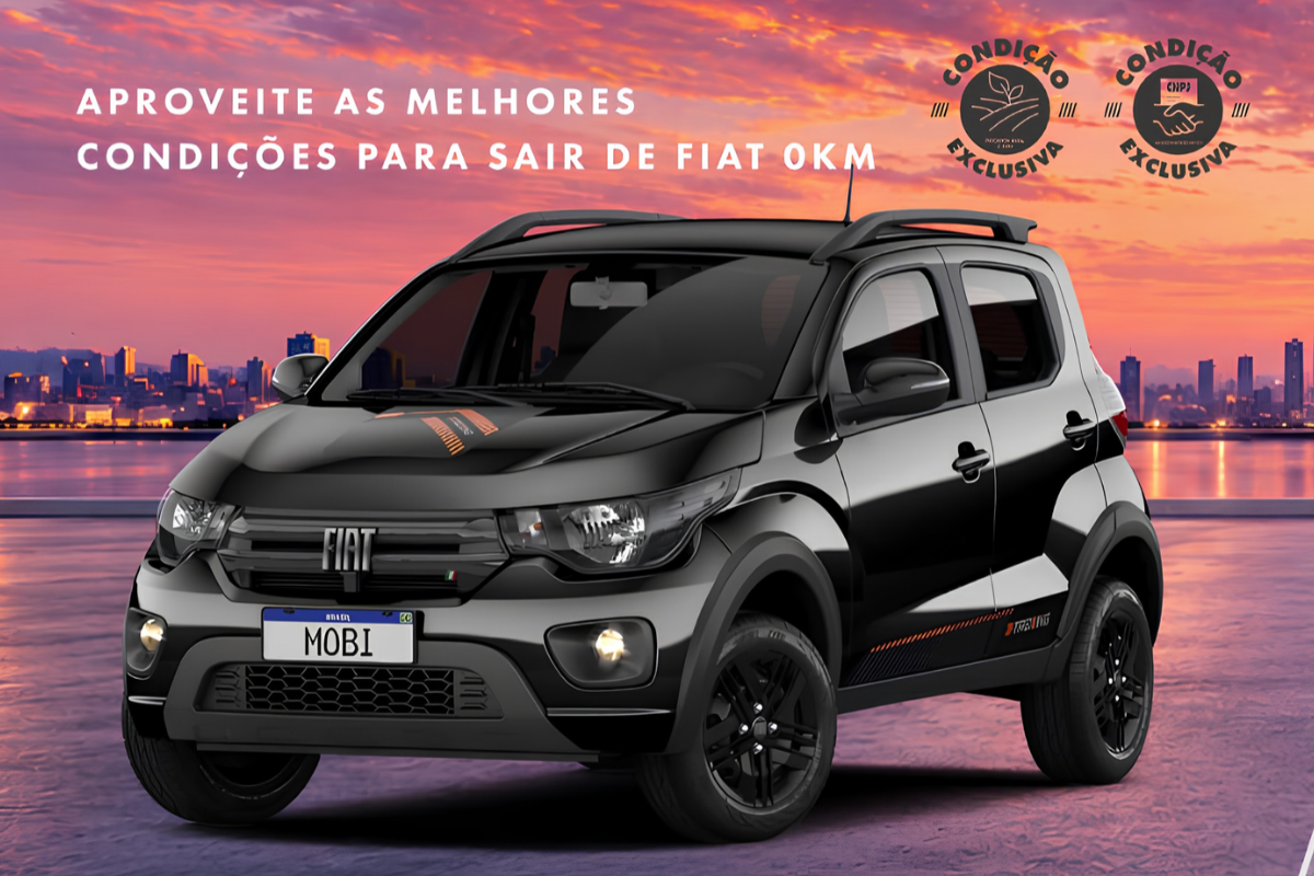 Fiat Autovema anuncia condições especiais para três modelos zero-quilômetro