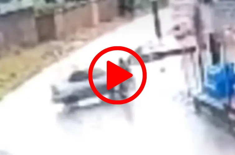 Motociclista avança parada obrigatória, causa colisão e envolve três veículos em Porto Velho