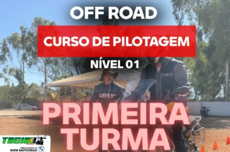 Curso de pilotagem no Enduro Park Tagino Adventure em Brasilia