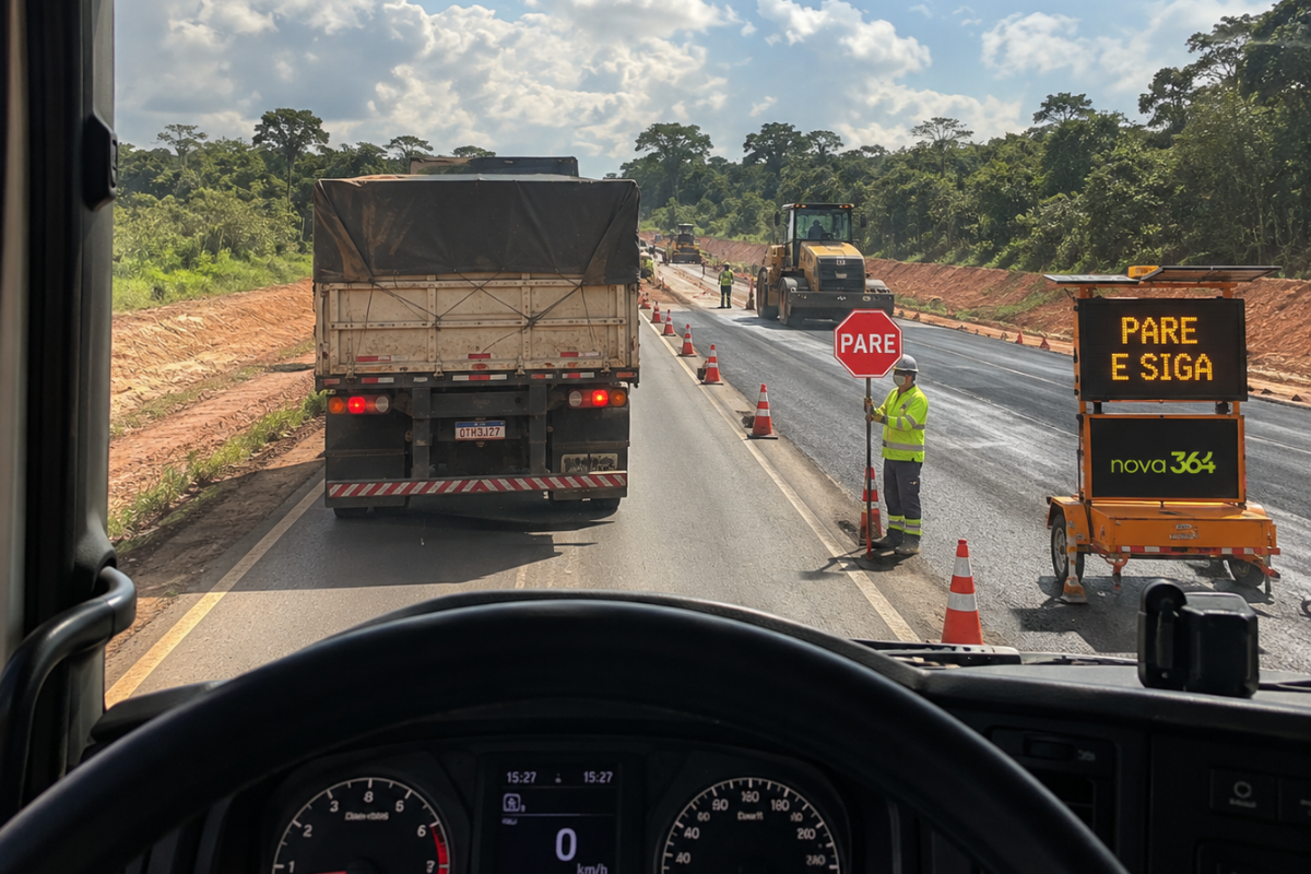 Vai pegar a BR-364 nesta sexta-feira? Veja onde haverá obras e os horários em Rondônia