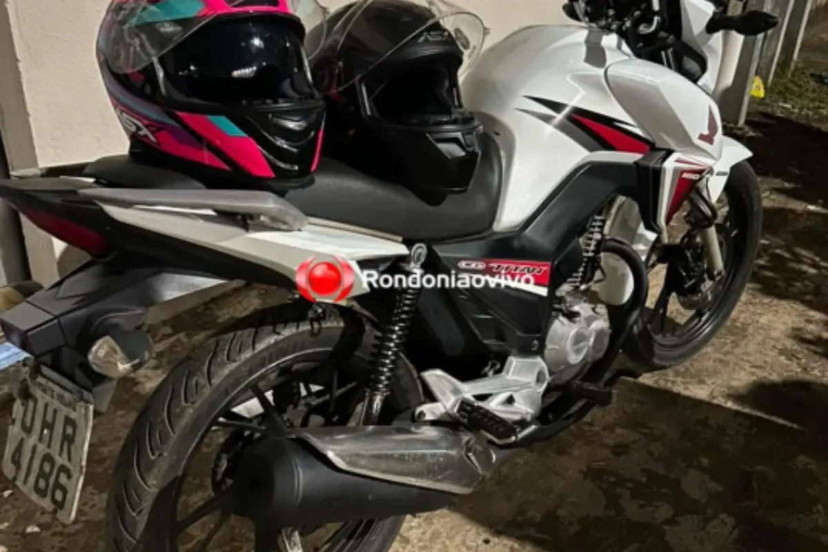Motocicleta é furtada de residência na zona Leste de Porto Velho