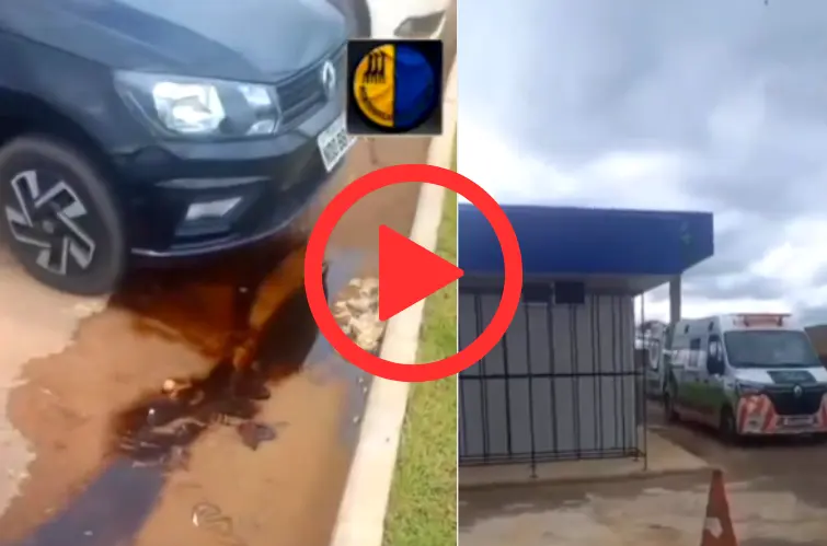 Vídeo mostra motorista que teve carro danificado na BR-364 e denuncia remoção limitada; concessionária não esclarece