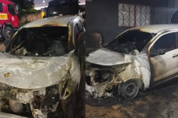 Mulher tem carro incendiado após ameaças de ex-companheiro na zona sul de Porto Velho