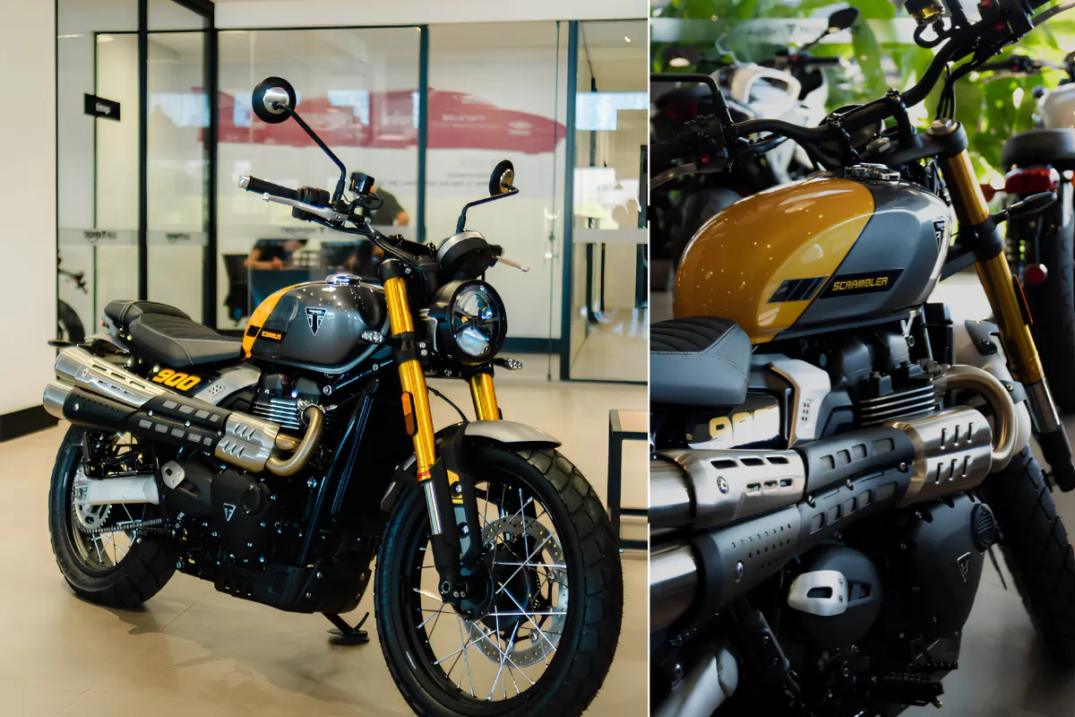Nova Triumph Scrambler 900 chega a Porto Velho com motor de 900 cc e visual clássico