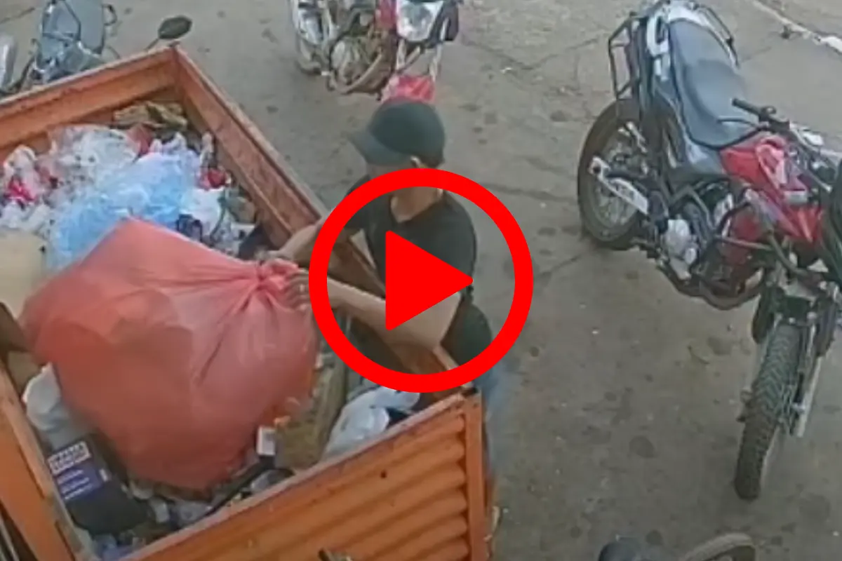 Homem se passa por catador de recicláveis e furta bicicleta em frente a autopeças na zona Leste de Porto Velho