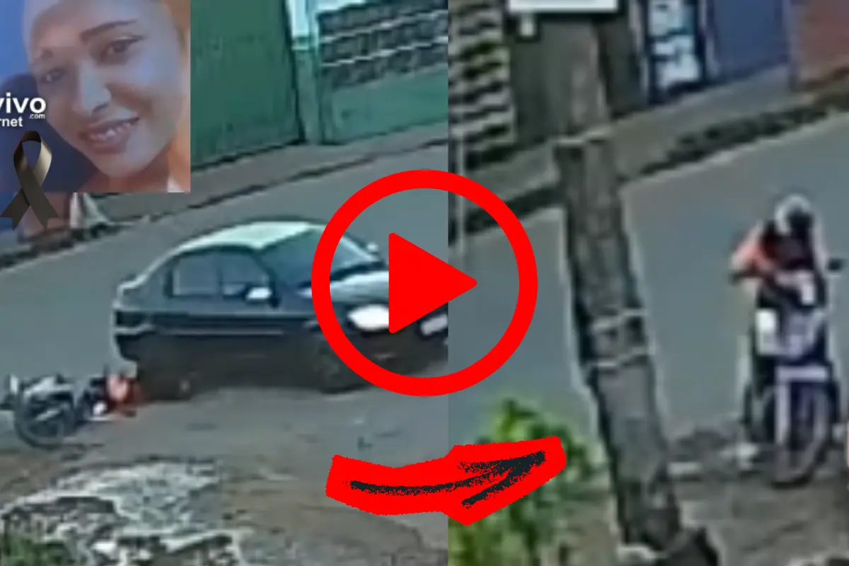 Câmeras revelam que mulher que morreu em moto foi vítima de acidente na zona Leste