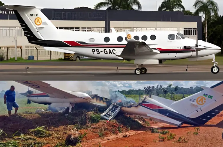 Veja tudo sobre o avião que caiu em distrito de Porto Velho nesse final de semana