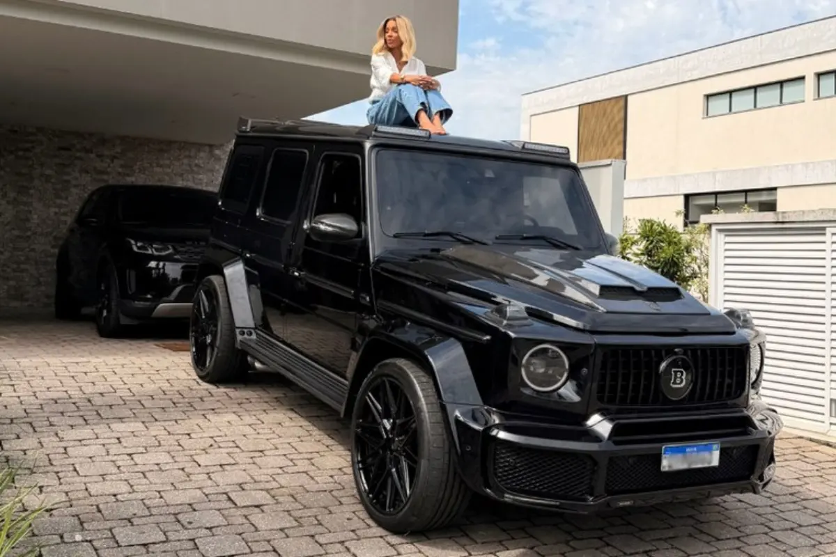 Brunna Gonçalves revela seus carros e destaca G 63 Brabus como favorito