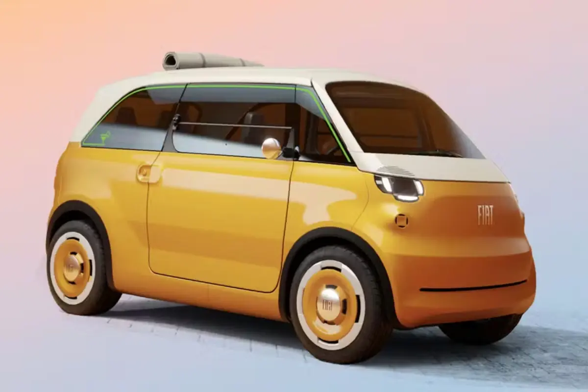 Fiat ressuscita a Multipla? Conceito elétrico aposta na micromobilidade e relembra clássico dos anos 1950
