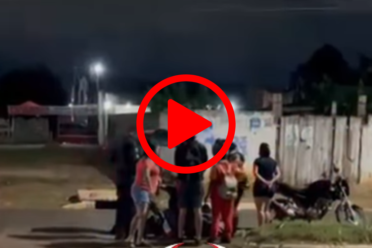 Motorista foge após causar acidente e deixar motociclista ferida na zona Leste de Porto Velho