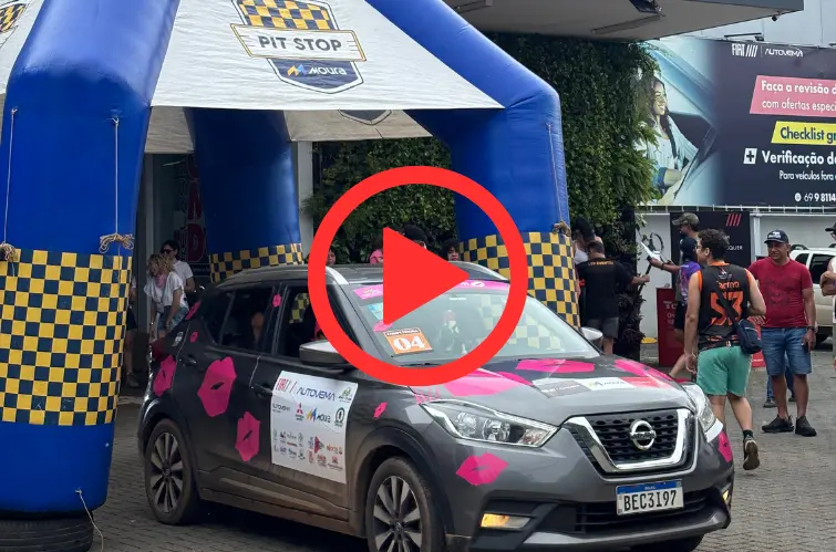 Veja os melhores momentos da largada do Rally do Batom neste domingo em Porto Velho