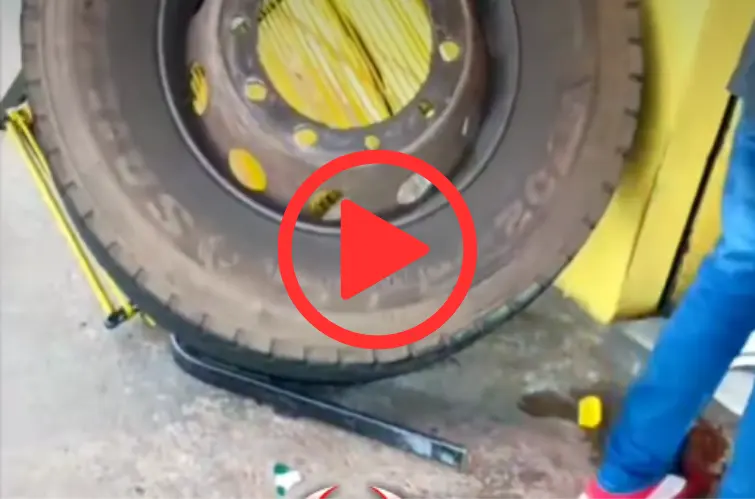 Pneu se desprende de carreta e atinge casal em lanchonete na zona Norte de Porto Velho