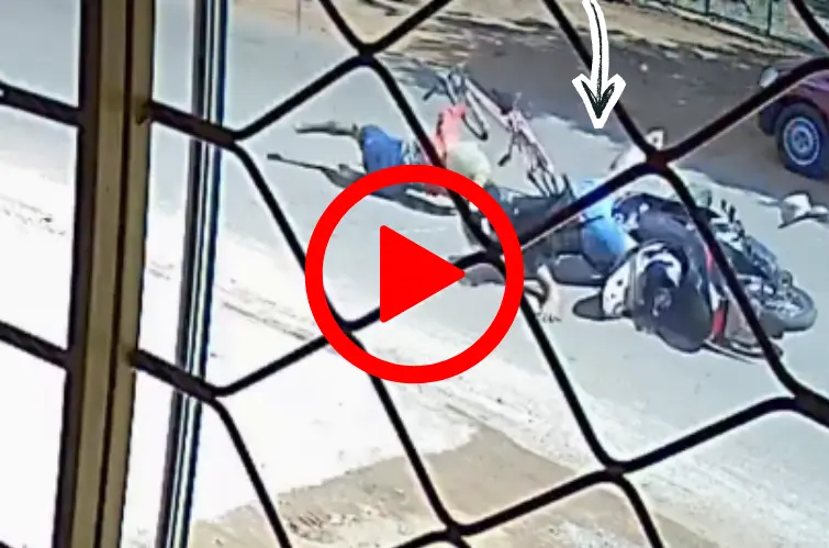 Idosa de 81 anos e motociclista ficam feridas após atropelamento na zona Leste