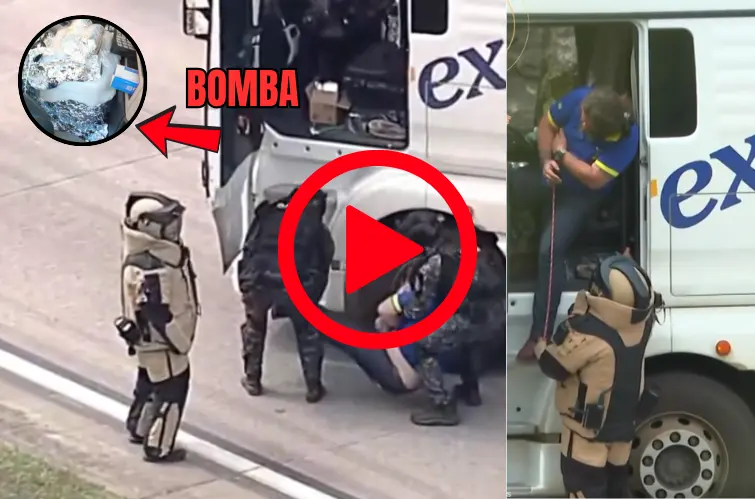 Motorista de carreta desmaia após horas parado no Rodoanel e mobiliza equipe antibomba