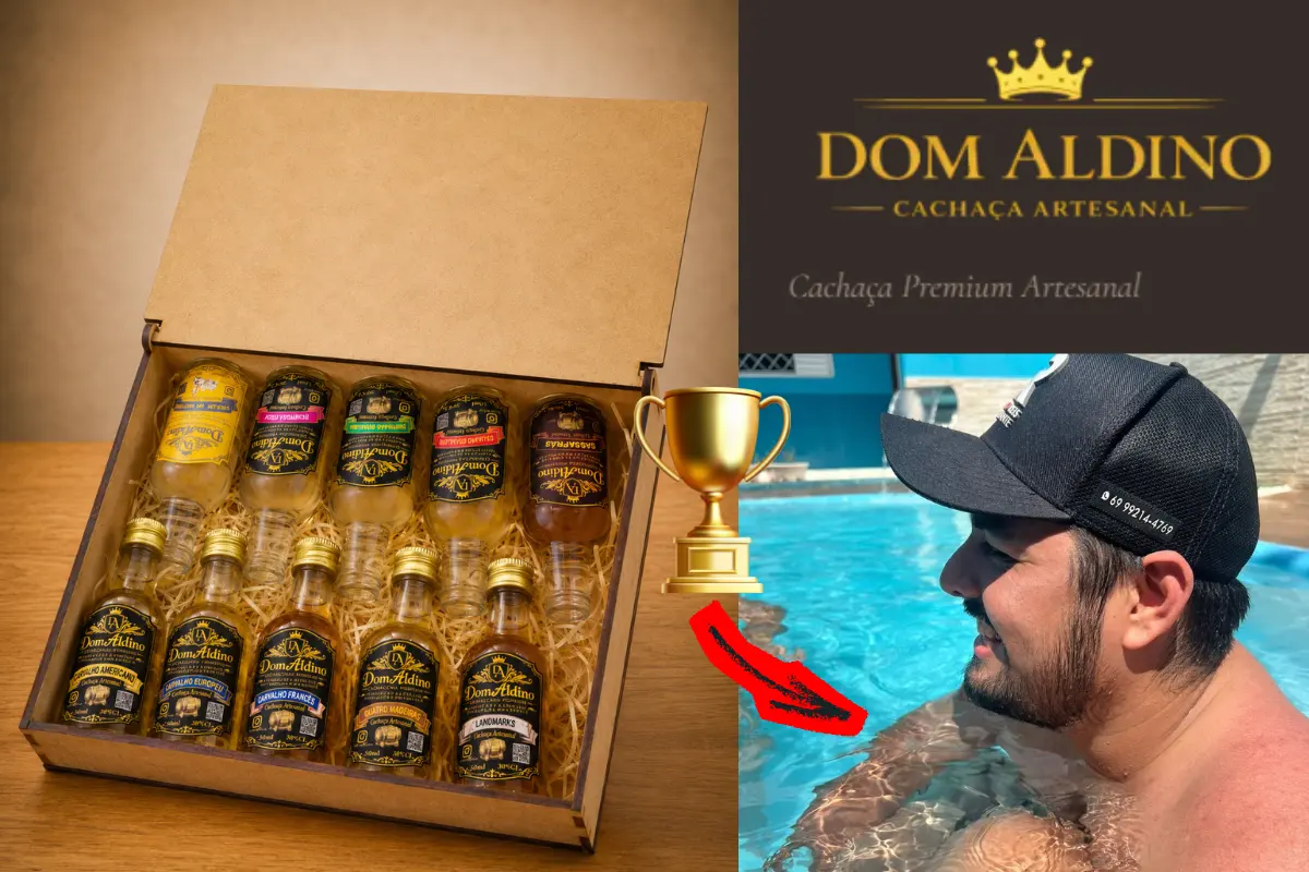 RondoMotor e Dom Aldino anunciam Caio Vinícius Amorim Cruz como vencedor do Kit Experiência com 10 sabores de cachaças artesanais de Rondônia