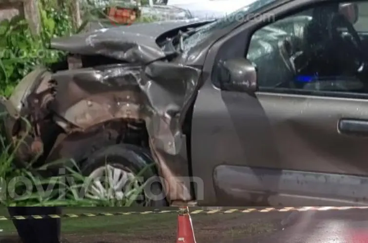 Idoso embriagado provoca acidente e motociclista sofre fraturas em Porto Velho
