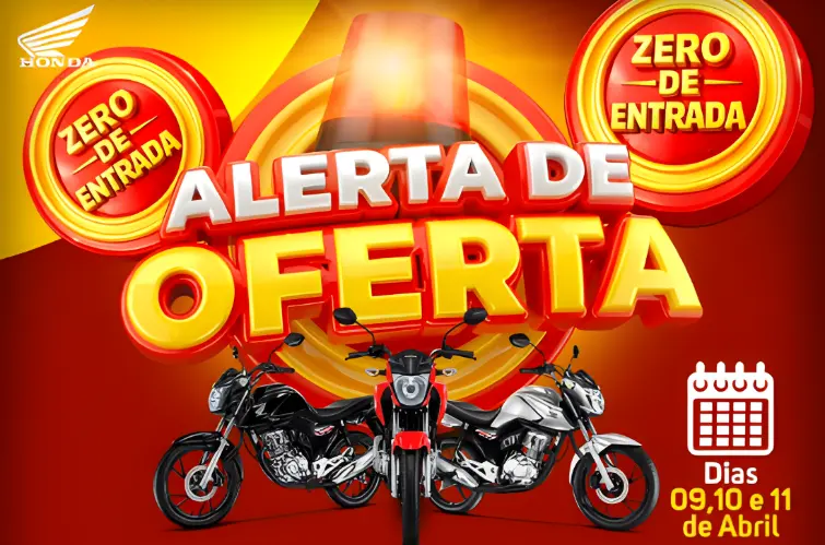 Mastter Moto lança lote único de 100 unidades da Honda CG 160 Fan com preço de fábrica entre os dias 9 e 11 de abril