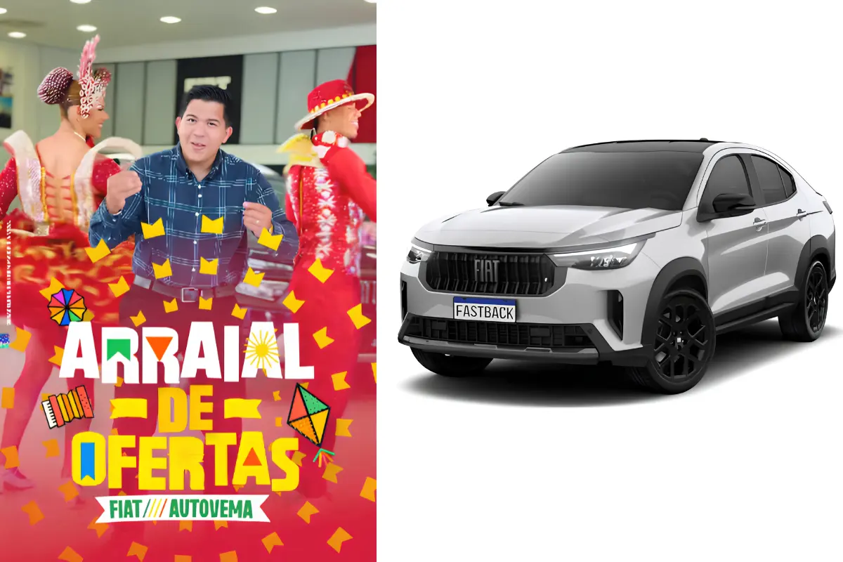 Fiat Fastback Hybrid tem desconto de quase R$ 40 mil e taxa de 0,99% na Fiat Autovema