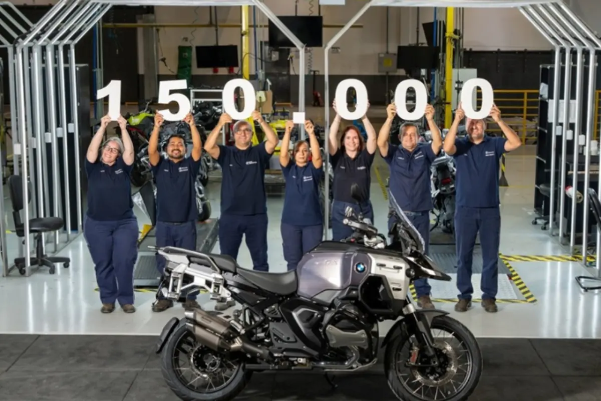 BMW Motorrad alcança 150 mil motos produzidas em Manaus