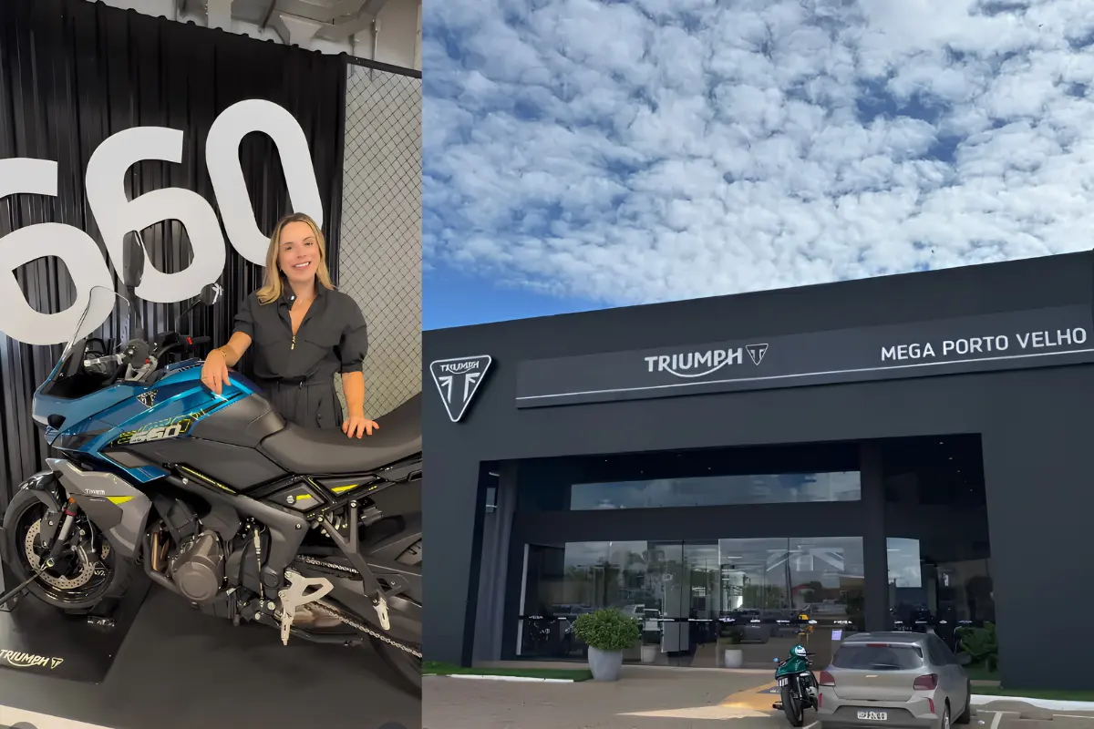 Triumph Porto Velho celebra recorde de vendas e agradece clientes durante Festival Interlagos