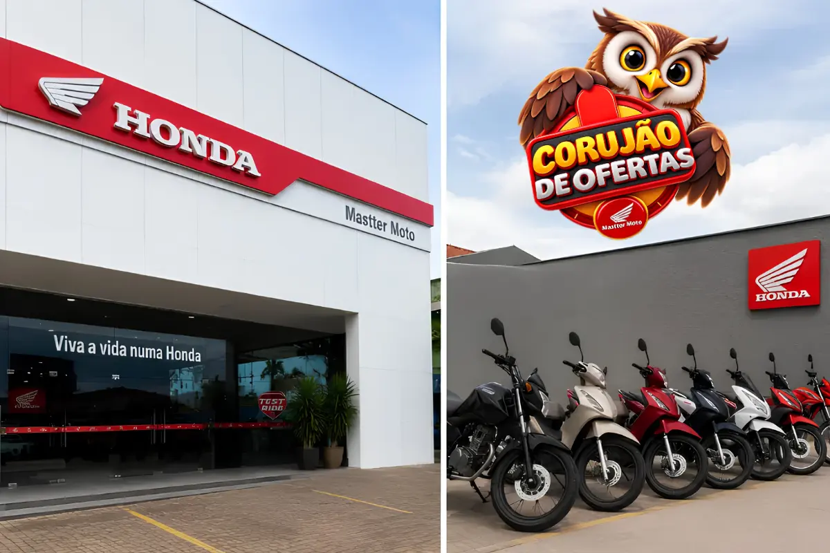 Corujão de Ofertas coloca motos Honda a partir de R$ 15 mil nesta segunda em Porto Velho