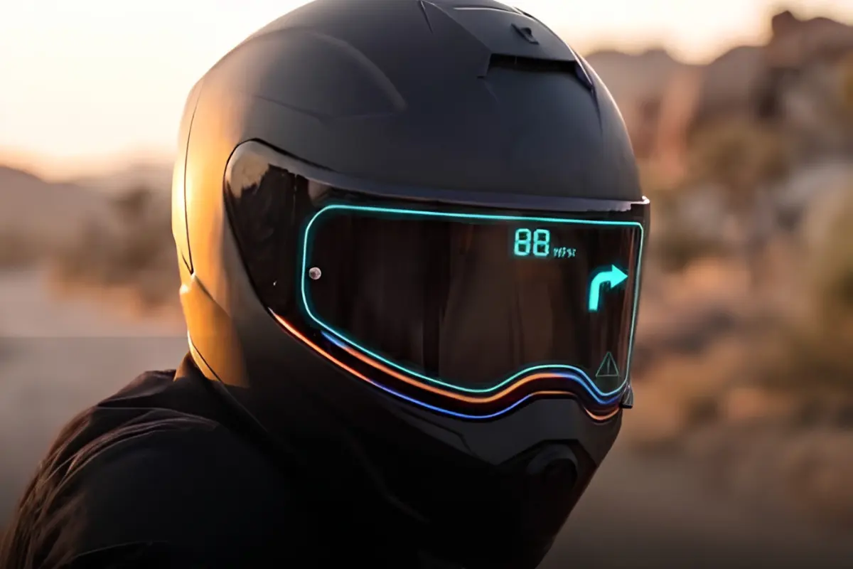 GoPro patenteia capacete para motos com câmera, HUD e inteligência artificial