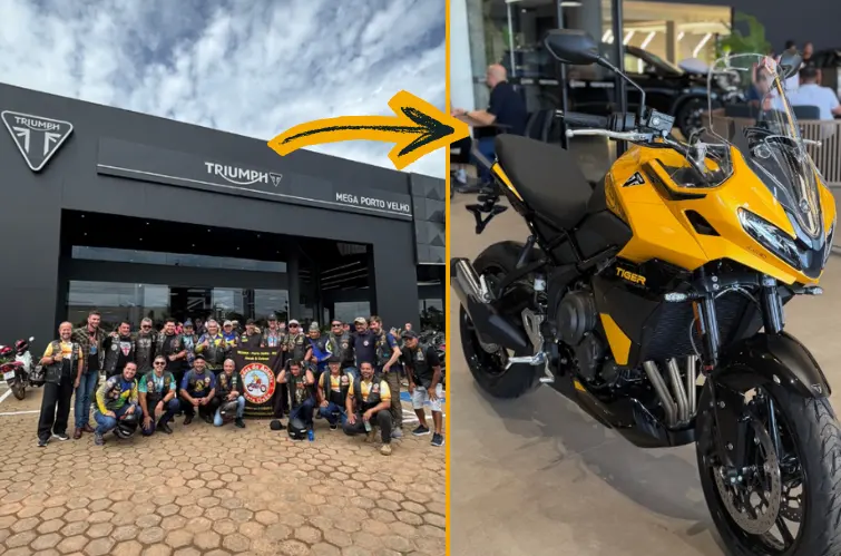 Triumph lança campanha com condições especiais e facilita compra de motos em Porto Velho