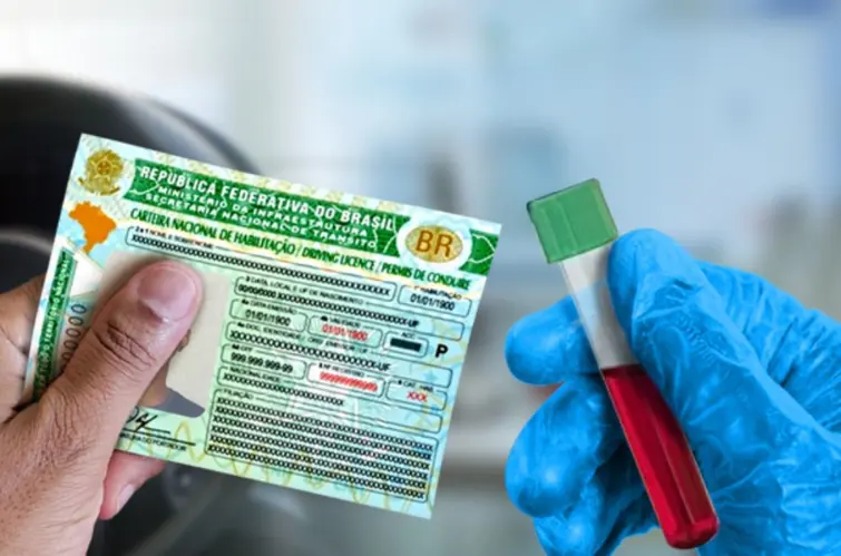 Exame toxicológico passa a ser obrigatório para CNH A e B a partir 1º de julho de 2026