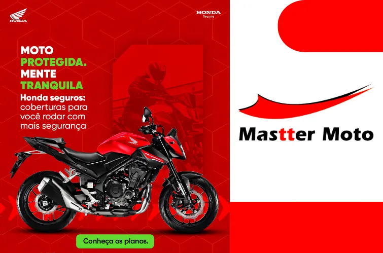 Mastter Moto destaca planos da Honda Seguros para motociclistas da capital 