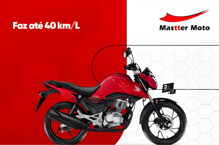 Mastter Moto destaca Honda CG 160 Fan com baixo consumo e parcelas acessíveis em Porto Velho