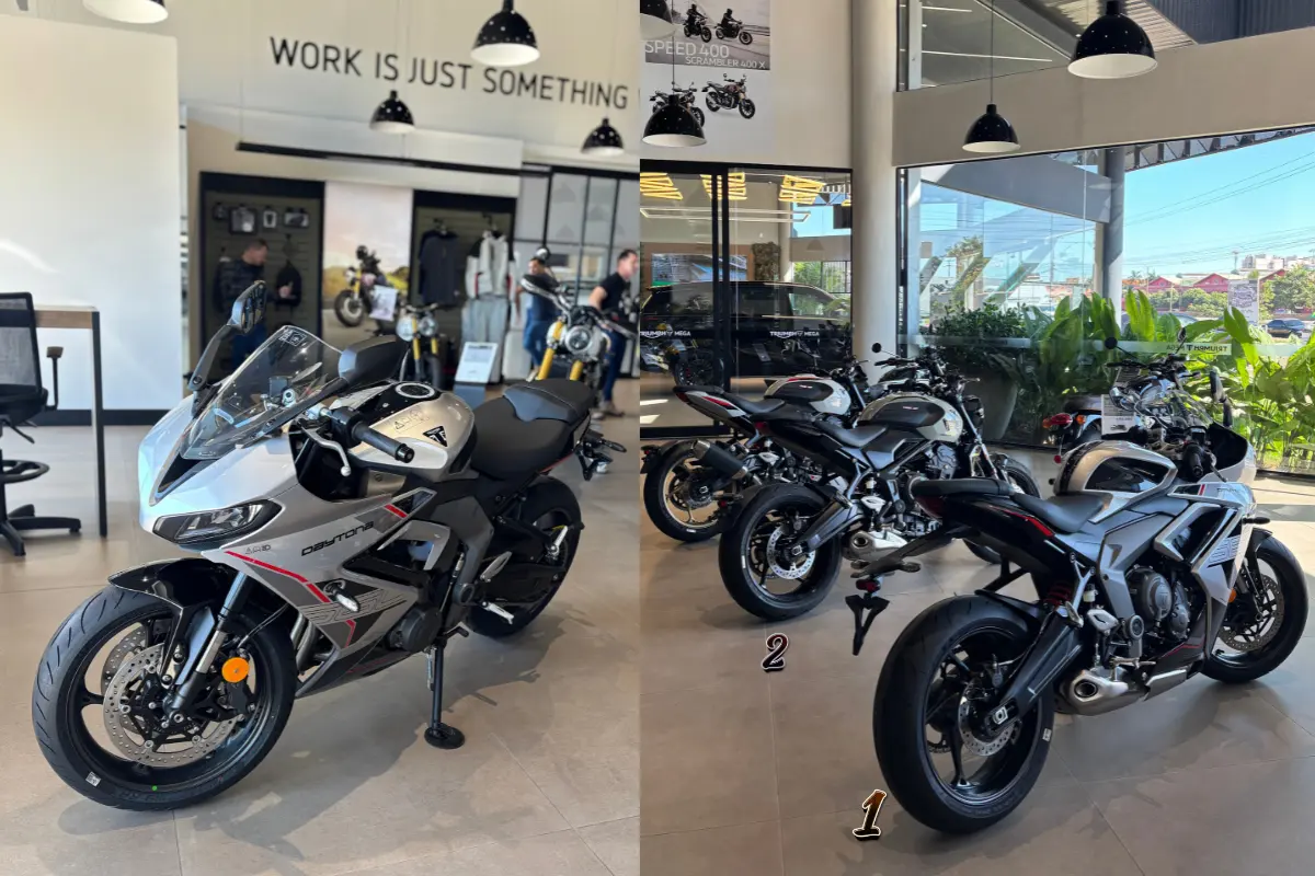 Triumph Porto Velho apresenta nova geração da linha 660 durante o 660 Day