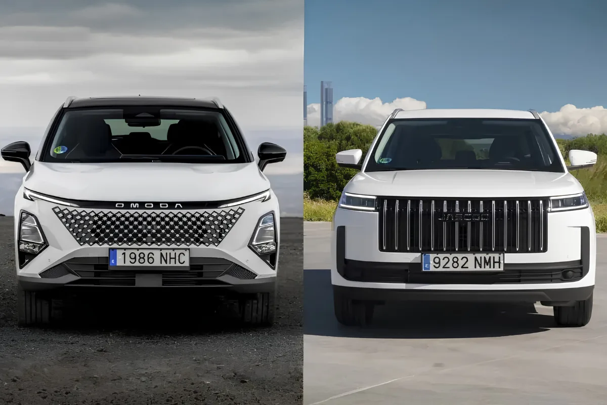 Omoda 5 ou Jaecoo 5? Veja as diferenças entre os SUVs híbridos da mesma marca