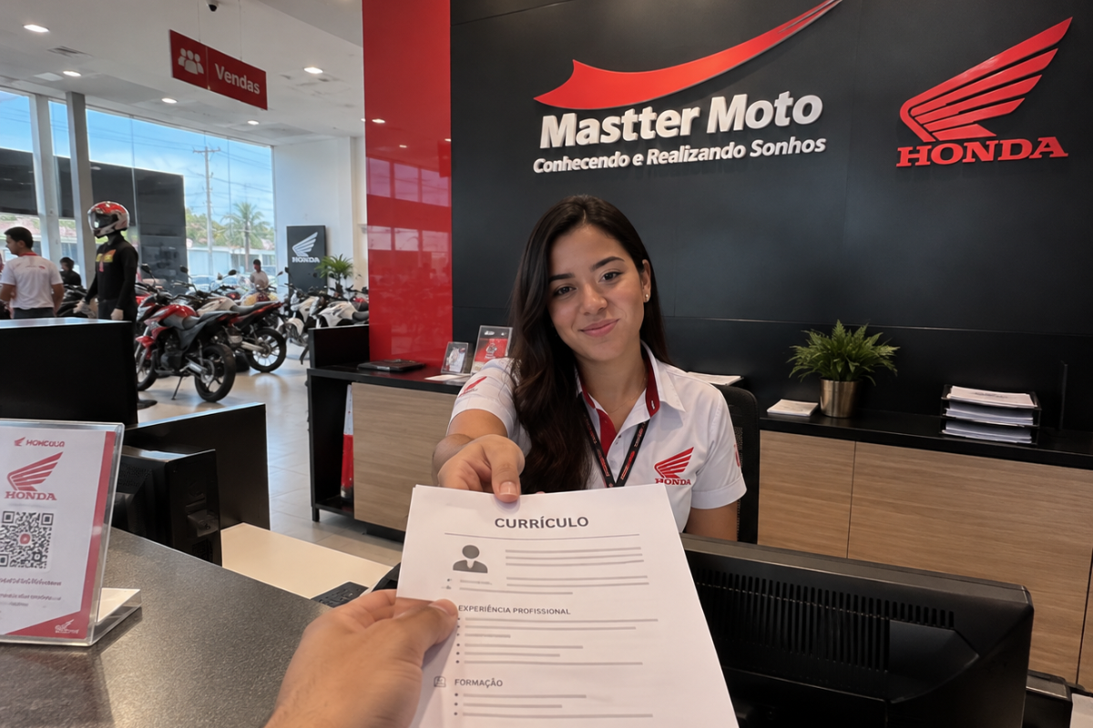 Mastter Moto abre vaga para vendedor externo em Porto Velho; veja como se candidatar