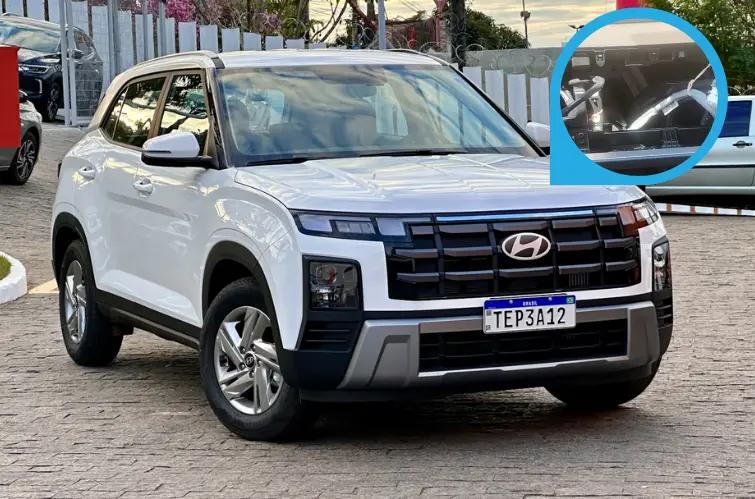 Hyundai esclarece questão do buraco no painel do Creta