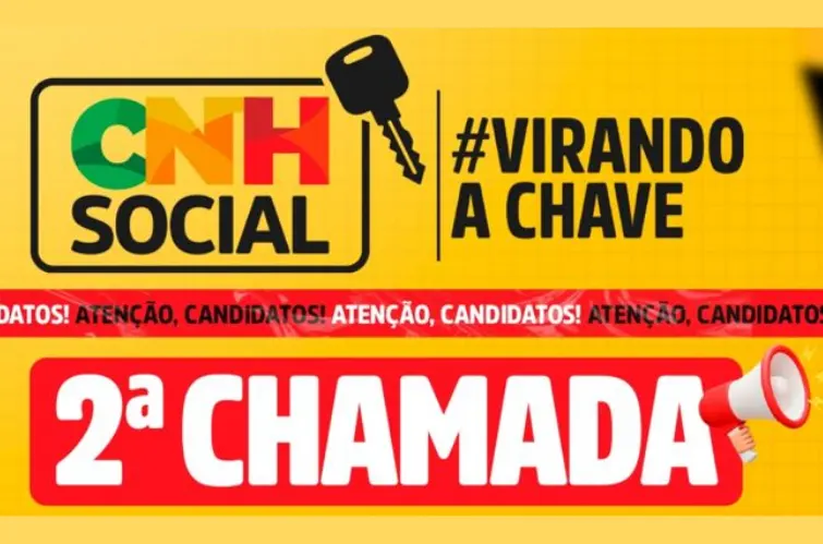 Detran-RO divulga segunda chamada do programa CNH Social com cerca de 400 novas vagas