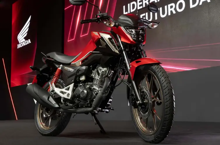 CG 160 Titan ganha edição especial de 50 anos
