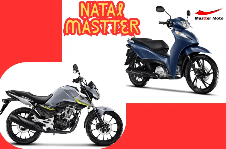 Mastter Moto reforça campanha de Natal e oferece Honda Biz 125 EX e CG 160 Titan zero km em Porto Velho