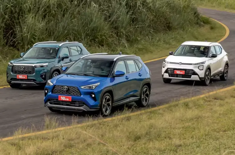 Por que Toyota Yaris Cross freia pior que WR-V mesmo com discos traseiros?
