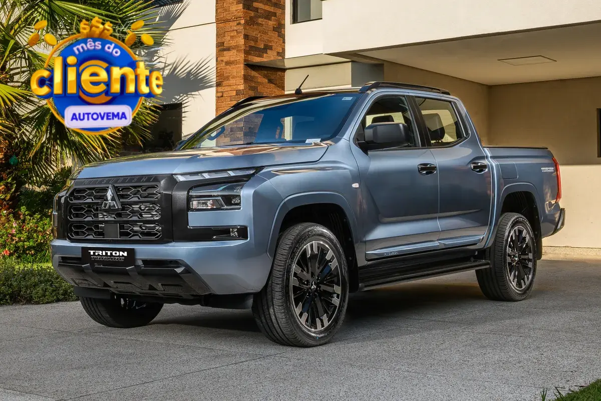 Autovema oferece até R$ 30 mil de desconto na Mitsubishi Triton HPE-S