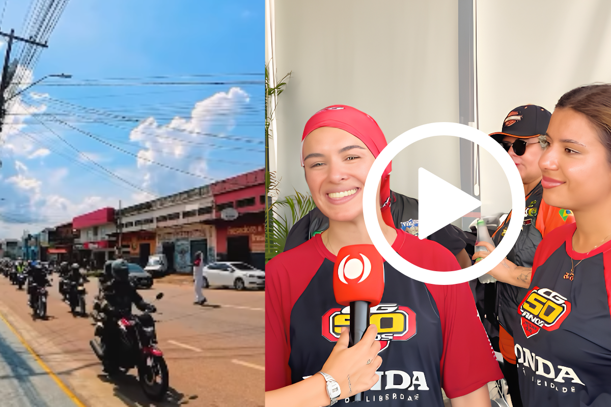 Expedição Honda CG 50 Anos chega a Porto Velho com duas motociclistas após viagem pelo Brasil; Veja como foi 