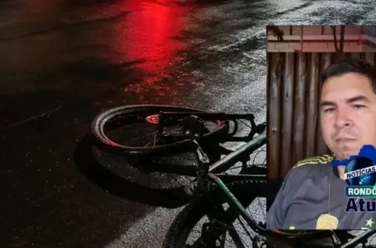 Ciclista morre após ser atropelado por carro de motorista de aplicativo em Ji-Paraná