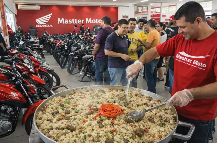 Mastter Moto realiza evento com test ride, arroz carreteiro e sorteio de brindes em Porto Velho
